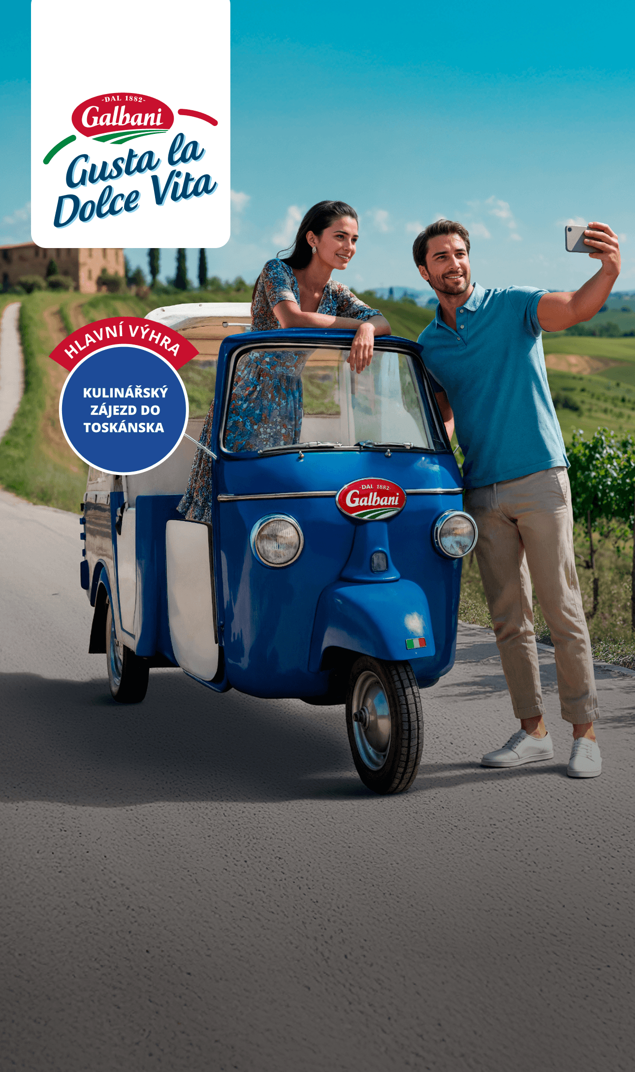 Galbani – Gusta la Dolce Vita – Kulinářský zájezd do Toskánska